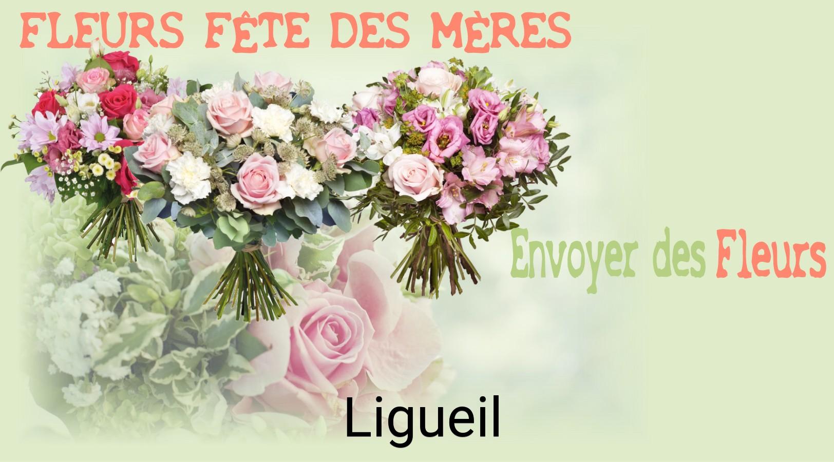 Bouquet de Fête des Mères livré à Ligueil